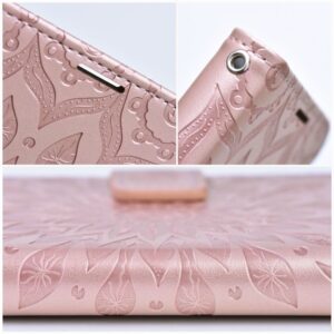 MEZZO Book Case für iPhone 7 / 8 / SE 2020 / SE 2022 Mandala Gold Rosa – Bild 11