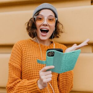 MEZZO Book Case für XIAOMI Mi 11 Lite 5G / Mi 11 Lite LTE (4G) / Mi 11 Lite NE Mandala Grün – Bild 4