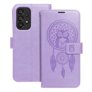 MEZZO Book Holster für SAMSUNG A52 5G / A52 LTE (4G) / A52s 5G, Traumbfänger Lila