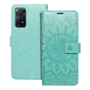 MEZZO Buchhülle für XIAOMI Redmi NOTE 11 PRO / 11 PRO 5G Mandala Grün