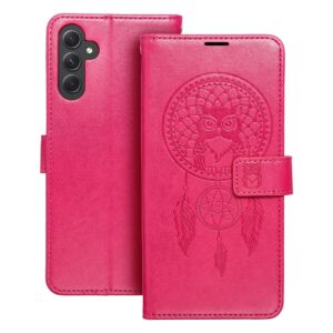 MEZZO Book Holster für SAMSUNG A54 5G Traumfänger Magenta
