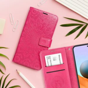 MEZZO Buchholster für XIAOMI Redmi NOTE 13 PRO Plus 5G Mandala Magenta – Bild 9
