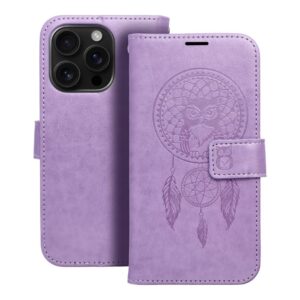 MEZZO Book Holster für iPhone 16 Pro Traumfänger Lila