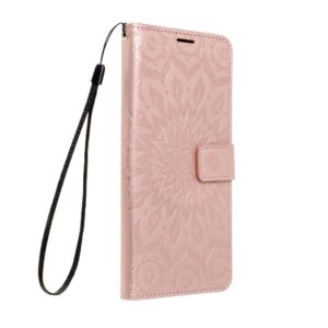 MEZZO Buchhülle für SAMSUNG A16 5G Mandala Gold-Rosa