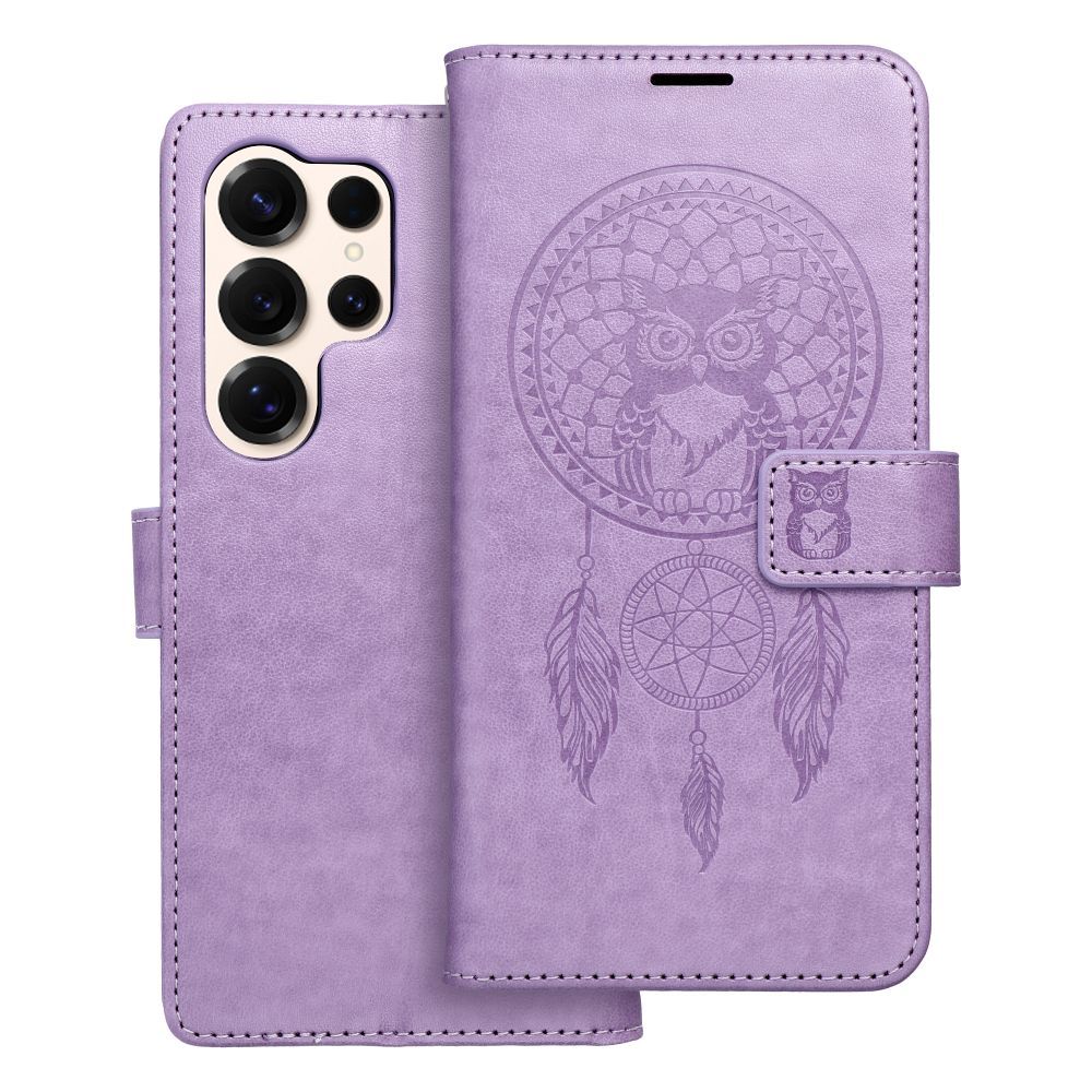 MEZZO Book-Hülle für SAMSUNG S25 Ultra Dreamcatcher Violett