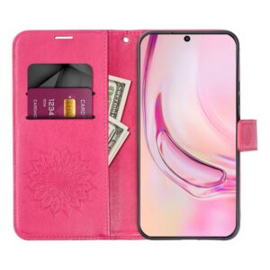 MEZZO Buchholster für SAMSUNG A26 5G Mandala Magenta – Bild 6