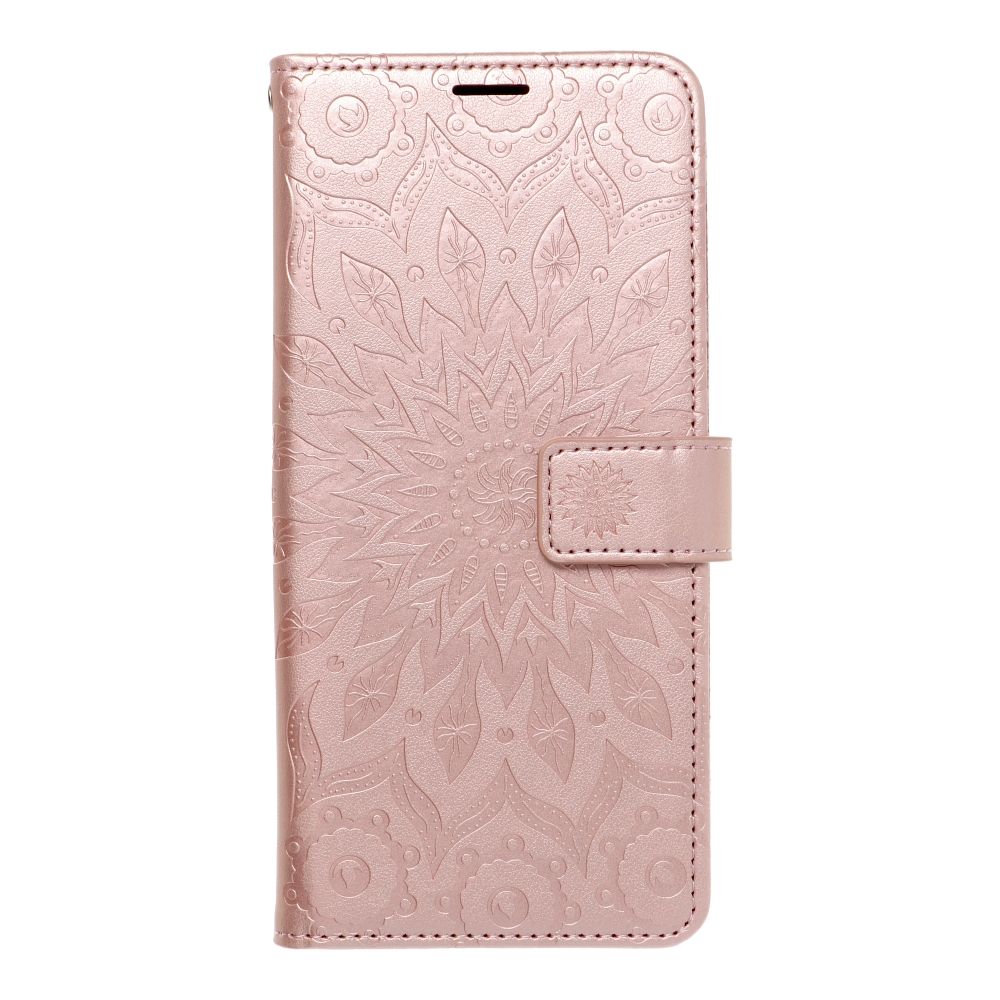 MEZZO Buchhülle für MOTOROLA G56 Mandala Gold Rosa – Bild 3