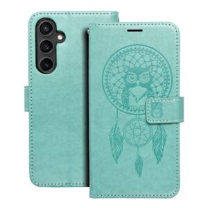 MEZZO Buchholster für SAMSUNG S23 FE Traumfänger Grün