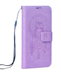 MEZZO Buchhülle für SAMSUNG S26 Ultra Dreamcatcher Lila