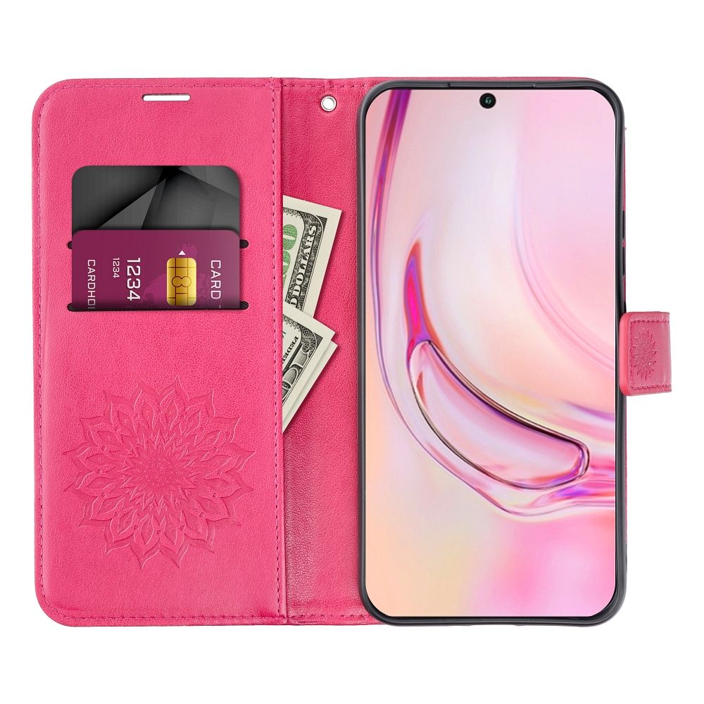 MEZZO Buchholster für SAMSUNG S26 Ultra Mandala Magenta – Bild 3