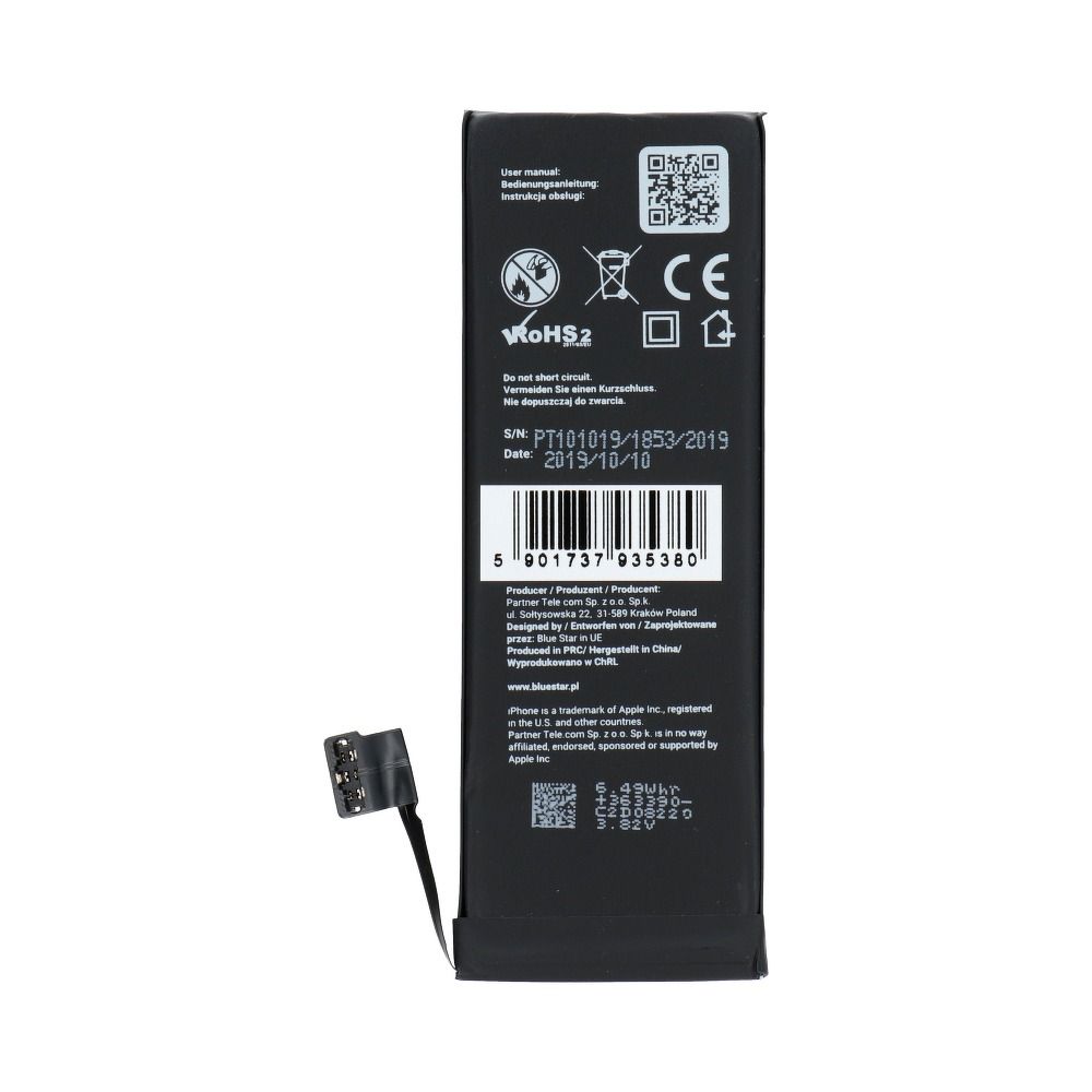 Akku für iPhone 5C, 1510 mAh, Blue Star HQ – Bild 3