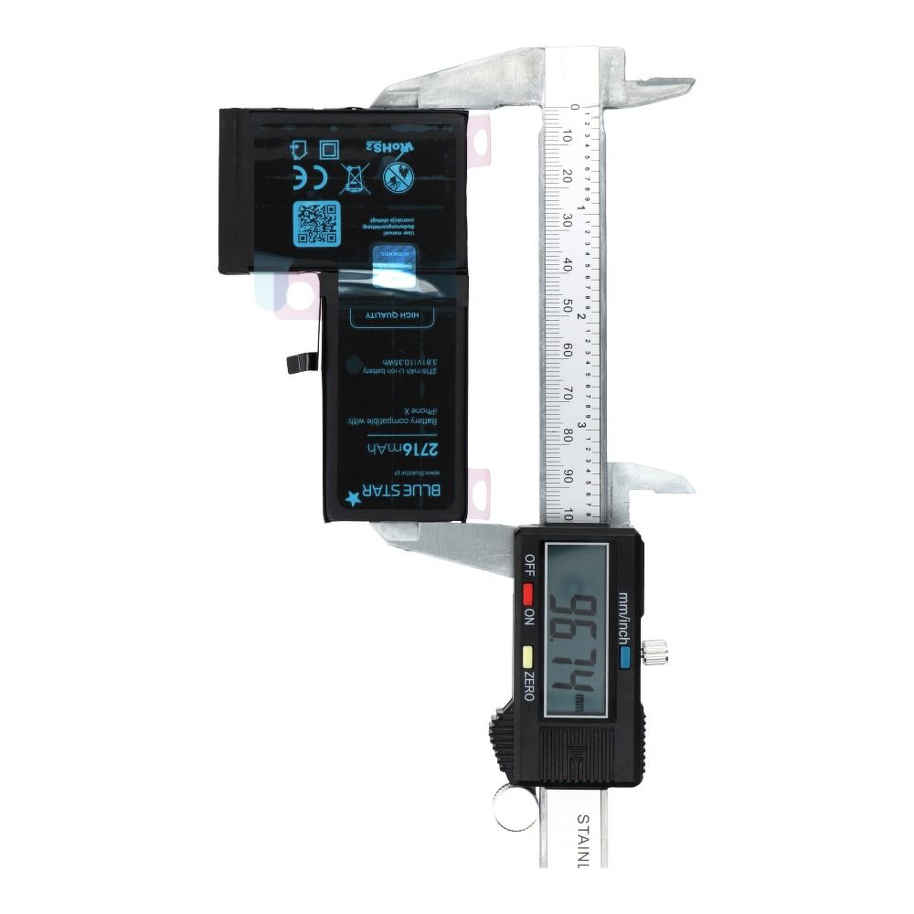 Akku für iPhone X 2716 mAh Blue Star HQ – Bild 3