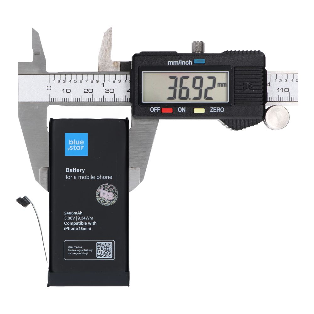 Akku für iPhone 13 mini 2406 mAh Blue Star HQ – Bild 4
