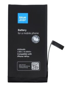 Akku für iPhone 14 Plus 4325 mAh Blue Star HQ