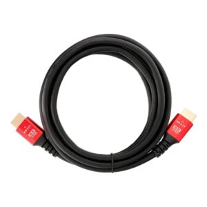 HDMI 2.1 Kabel 8K 60Hz / 4K 120Hz – Ultra High Speed, HDR, eARC, VRR, 48Gbps, 2 m, schwarz