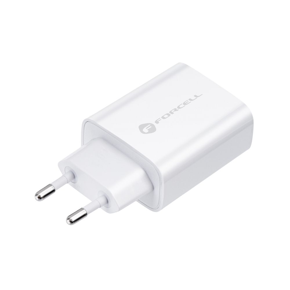 NETZ – Forcell Ladegerät mit USB Typ-C Kabel – 3A 25W Anschluss mit PD und Quick Charge 4.0 Ladefunktion – Bild 4