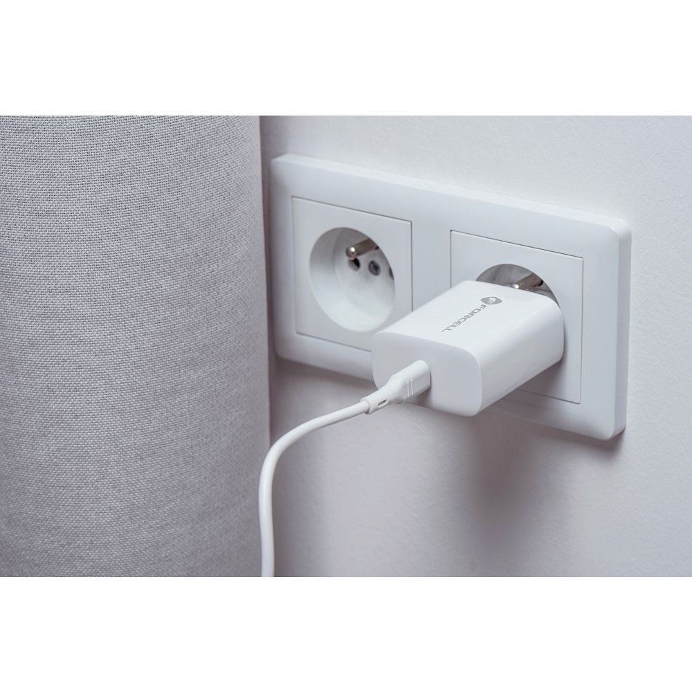 NETZ – Forcell Ladegerät mit USB Typ-C Kabel – 3A 25W Anschluss mit PD und Quick Charge 4.0 Ladefunktion – Bild 14