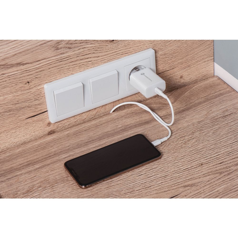 NETZ – Forcell Ladegerät mit USB Typ-C Kabel – 3A 25W Anschluss mit PD und Quick Charge 4.0 Ladefunktion – Bild 16