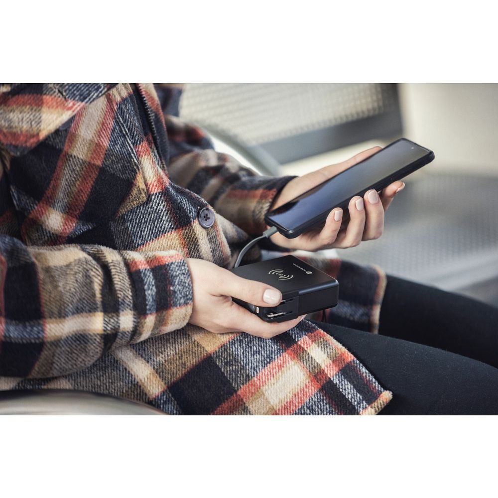 Forcell F-Energy Multifunktionsladegerät 5in1 PD 20W mit USB Typ C/Lightning, 10000mAh Powerbank und 15W kabellosem Laden – Bild 14