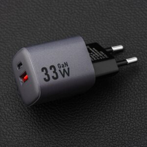 Forcell F-Energy GaN-Netz-Ladegerät – 33W mit USB-C und USB-A Anschlüssen, unterstützt PD und QC 4.0 Schnellladen – Bild 7