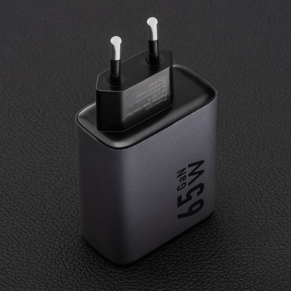Forcell F-Energy GaN-Netzladegerät – 65W mit 2x USB-C und 1x USB-A Anschlüssen, PD und QC 4.0 Unterstützung – Bild 11