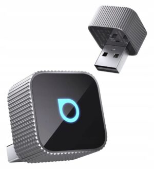 Kabelloser Auto-Adapter OTTOCAST Mini Cube T2 Silber