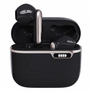 Kabellose Bluetooth-Stereo-Kopfhörer TWS ART AP-TW-B4B mit Dockingstation und Typ-C-Anschluss, schwarz