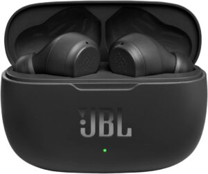 Kabellose Ohrhörer JBL TWS Wave 200 Schwarz