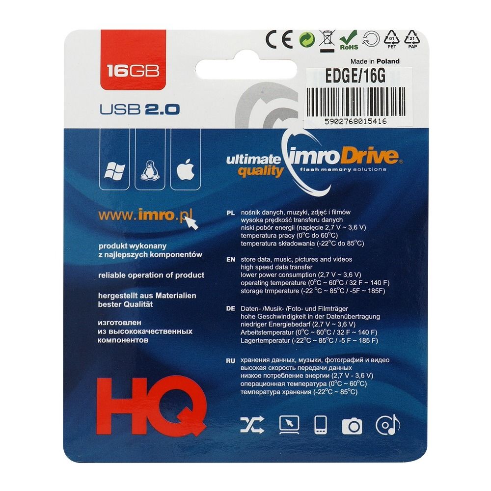 USB-STICK Imro Edge 16 GB – Bild 3