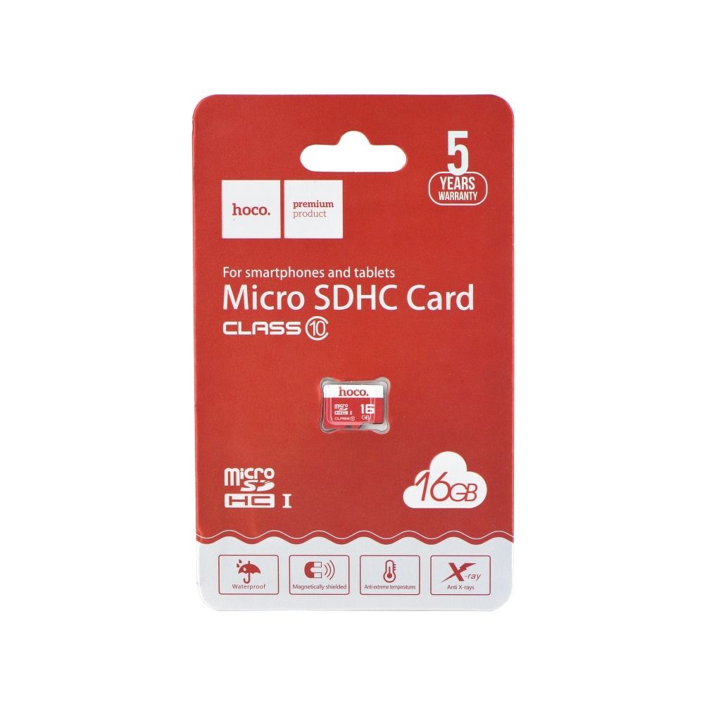 SPEICHERKARTE HOCO microSD TF High Speed Memory 16GB Class 10