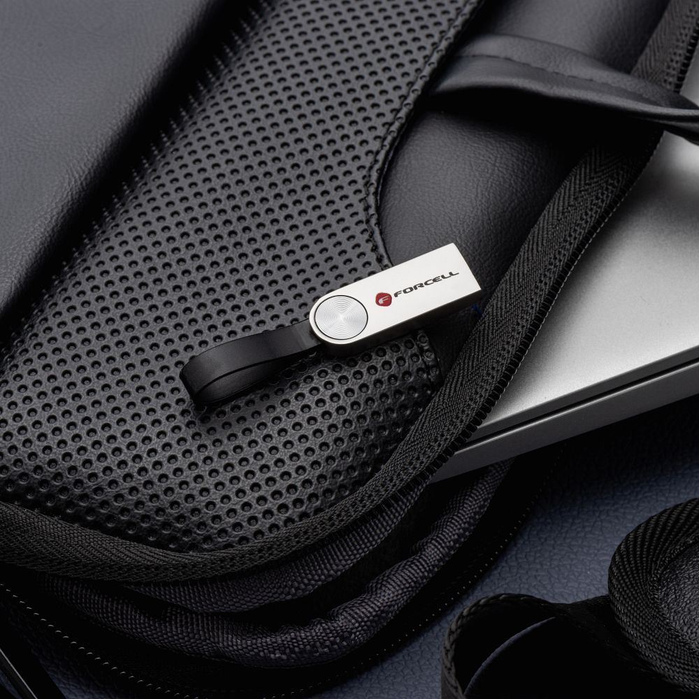 FORCELL F-DATA USB-Stick Metall 128GB USB 3.2 Gen 1 (USB A) Silber – Bild 7