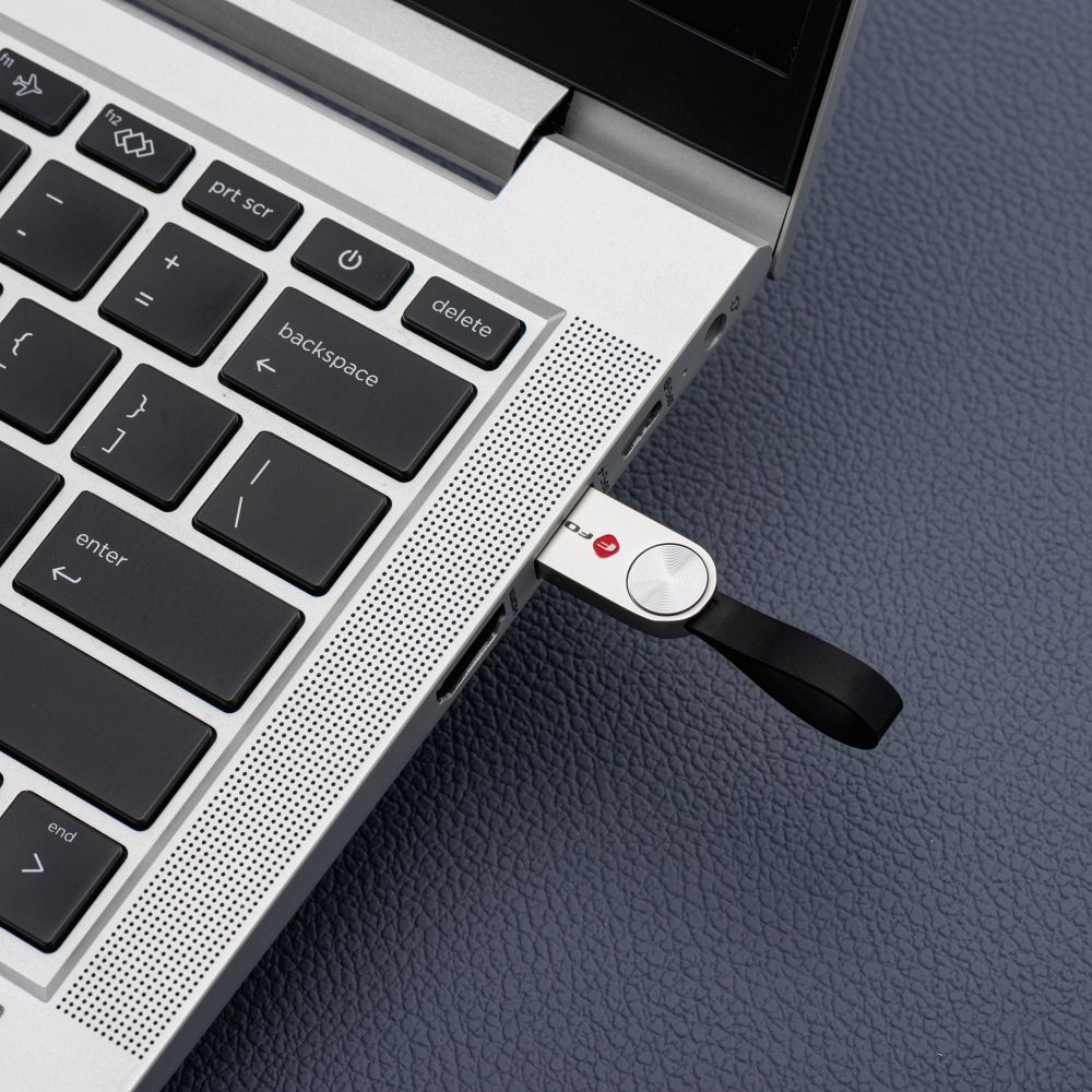 FORCELL F-DATA USB-Stick Metall 128GB USB 3.2 Gen 1 (USB A) Silber – Bild 8