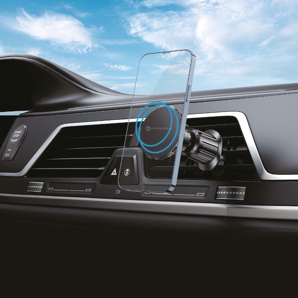 FORCELL F-Grip MagElite Auto-Kühlergrill-Halter magnetisch schwarz – Bild 5