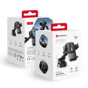 FORCELL F-Grip Guardian Autohalterung für Windschutzscheibe/Bord schwarz