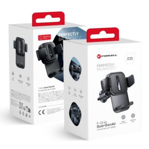 FORCELL F-Grip GuardianAV Autohalterung für Kühlergrill, schwarz