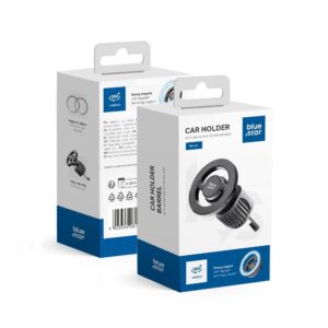 BLUE STAR Magnetischer Autohalter BARREL für Kühlergrill, kompatibel mit MagSafe