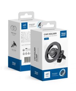 BLUE STAR Magnetische Autohalterung CLAMP für Kühlergrill, kompatibel mit MagSafe
