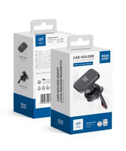 BLUE STAR SMART LOCK SQUARE MAGNETISCH Autohalter für Kühlergrill, schwarz