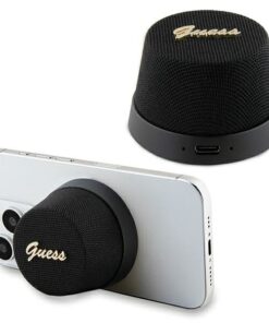 Bluetooth-Lautsprecher Guess Magnetic Script Metal GUWSC3ALSMK Schwarz