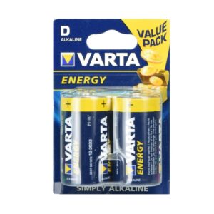 ALKALIBATTERIE VARTA R20 (Typ D) Energy 2 STK [4120]