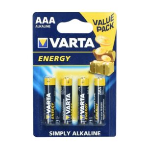 ALKALINEBATTERIE VARTA R3 (AAA) 4 Stück High Energy