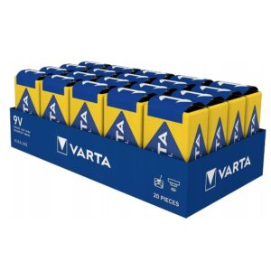 VARTA Industrial Pro Alkaline Batterie R9 (6LR61) 9V, 20 Stück