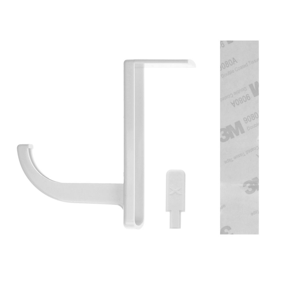 Kopfhörerhalter für den Monitor in Weiß – Bild 5