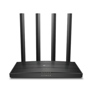 TP-LINK Dual-Band Wi-Fi-Router 2,4 GHz 300 Mbps, 5 GHz 867 Mbps TL-ARCHER C6