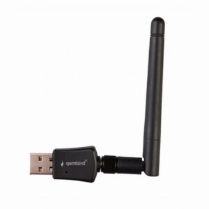 GEMBIRD Netzwerkkarte USB A mit abnehmbarer Antenne WiFi WNP-UA300P-02 schwarz