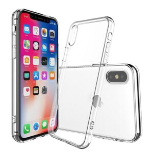 BACK CASE Ultra Slim 0,3 mm für iPhone XS Transparent