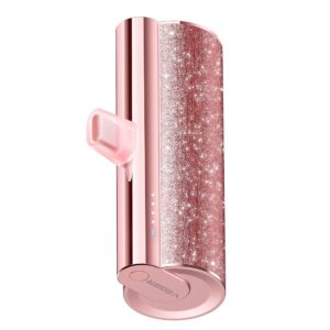 VEGER Powerbank 5.000 mAh mit integriertem Typ C PD QC3.0 2.4A 12W PlugOn (W0573) Rosa