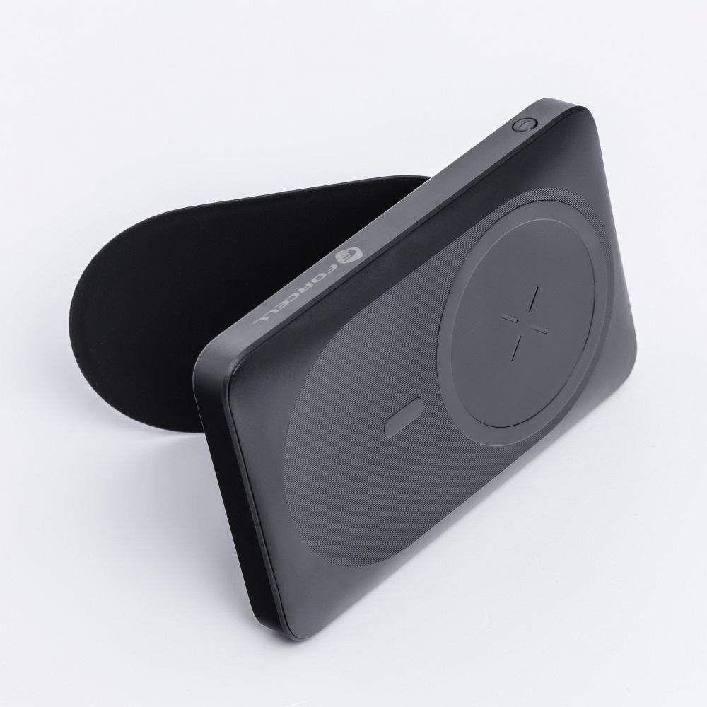 FORCELL F-ENERGY F10K2 MagStand Powerbank kompatibel mit MagSafe PD QC3.0 5A 20W 10.000 mAh Schwarz – Bild 11