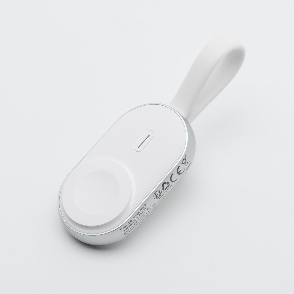 FORCELL F-ENERGY Mini Power Watch Powerbank 1A 2,5W 1200 mAh Weiß – Bild 8