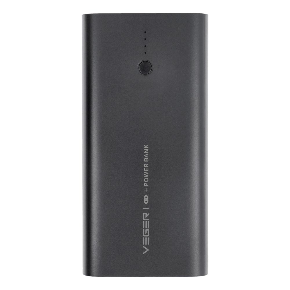 VEGER Powerbank 10.000 mAh PD QC3.0 20W ACE100 (W1146) Schwarz – Bild 3